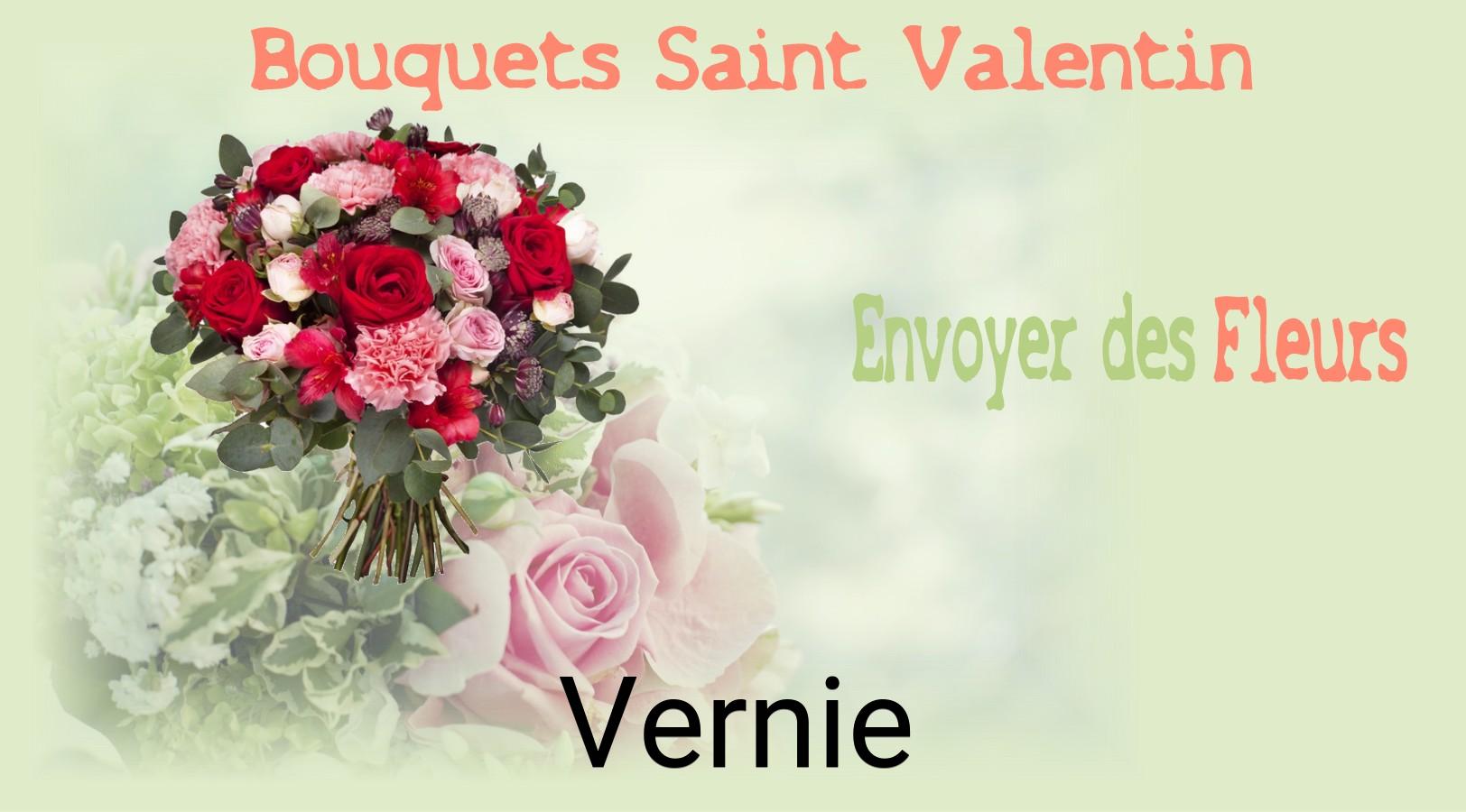 Roses de Saint-Valentin livrées à Vernie